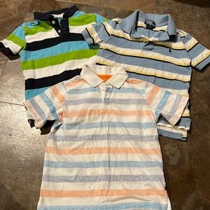 4t bundle of boy’s polo shirts 3 short sleeve polo